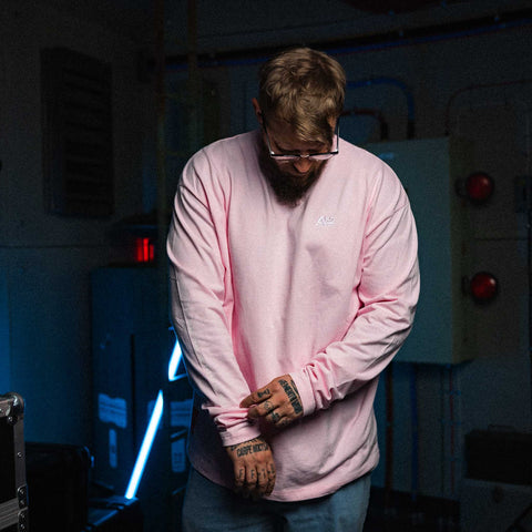 AREA52 "OUT OF BODY" - Long Sleeve - Astral Pink