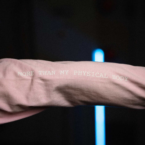 AREA52 "OUT OF BODY" - Long Sleeve - Astral Pink