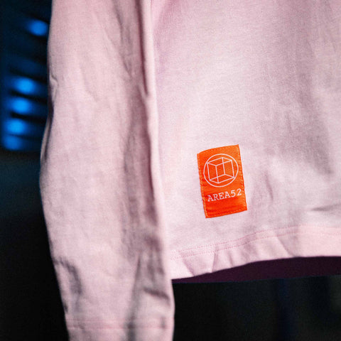 AREA52 "OUT OF BODY" - Long Sleeve - Astral Pink