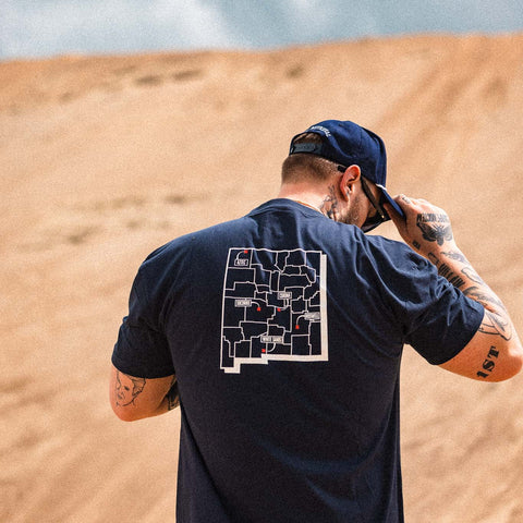 MAJESTIC 12 "Crash Retrieval Team" Tee In Royal Blue