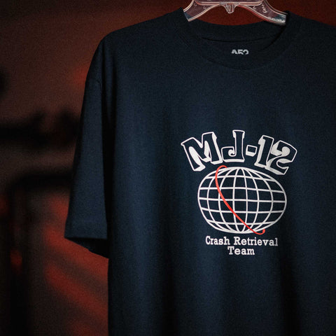 MAJESTIC 12 "Crash Retrieval Team" Tee In Royal Blue