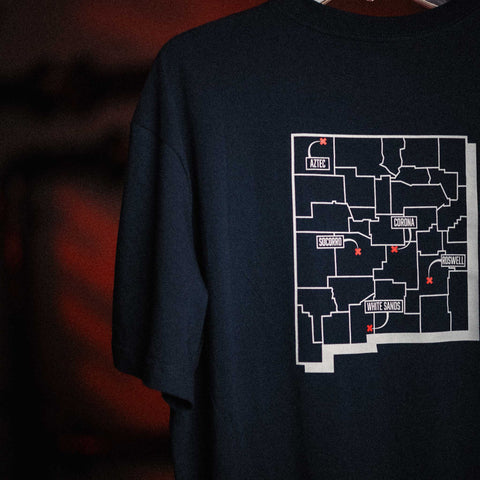 MAJESTIC 12 "Crash Retrieval Team" Tee In Royal Blue