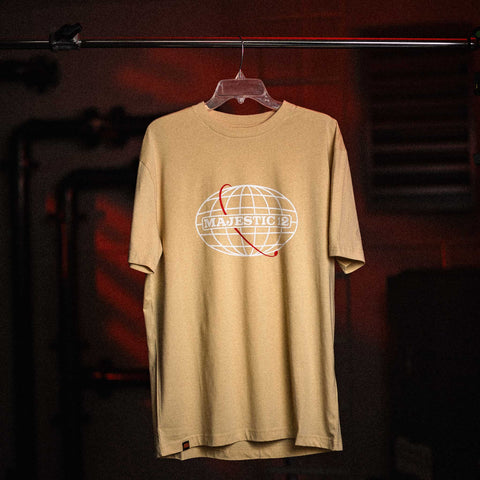 MAJESTIC 12 Tee In Desert Sand