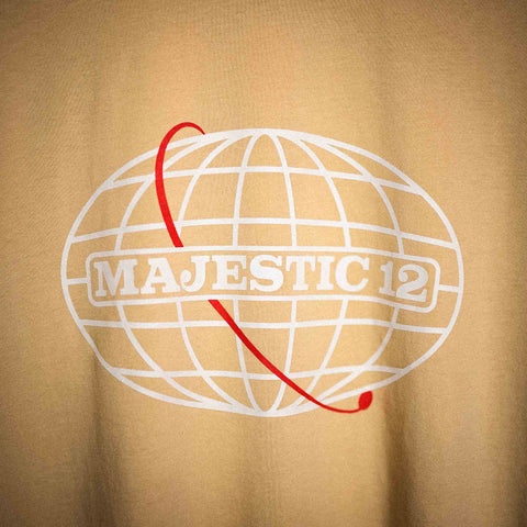 MAJESTIC 12 Tee In Desert Sand
