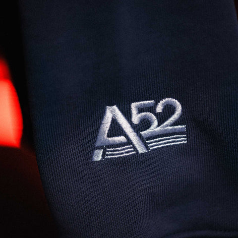MAJESTIC 12 "Crash Retrieval Team" Crewneck In Royal Blue