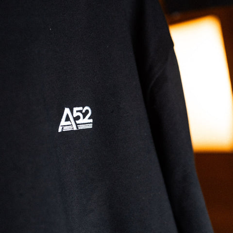 AREA52 "OUT OF BODY" - Long Sleeve - Midnight Black