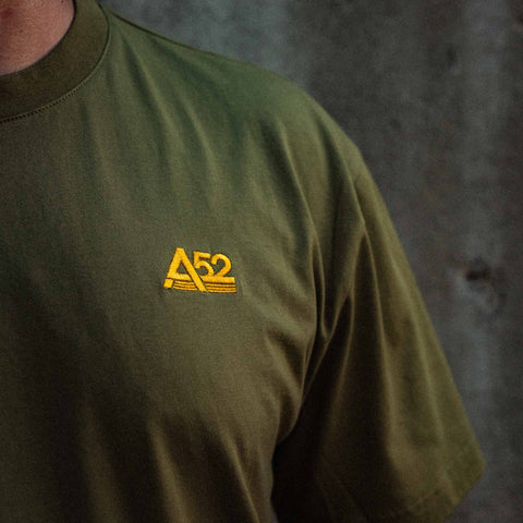 AREA52 "Classic" Tee in Army Green