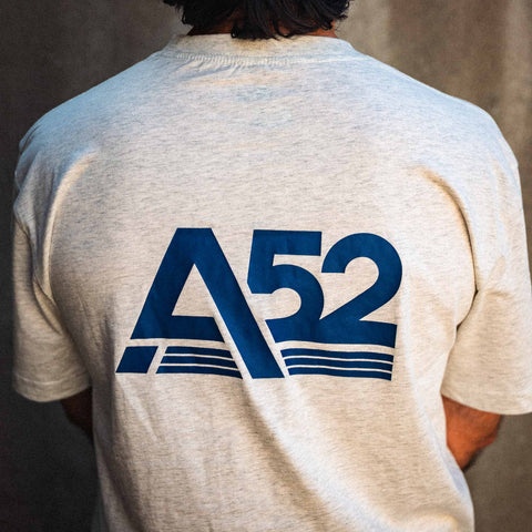 AREA52 "Classic" Tee in Light Grey