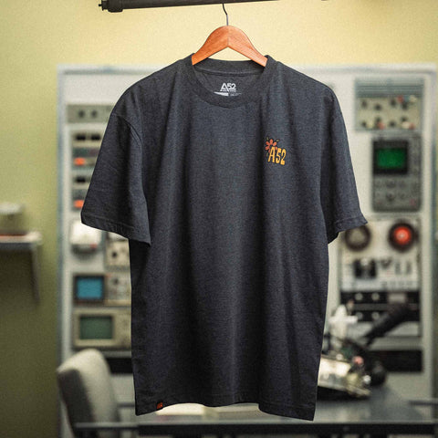 AREA52 "Prison Planet" Tee in Charcoal