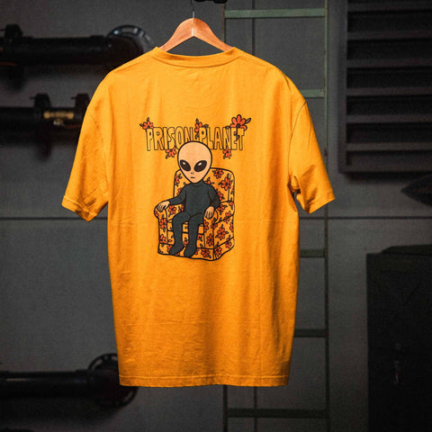 AREA52 "Prison Planet" Tee in Solar