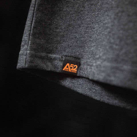 AREA52 "Prison Planet" Tee in Charcoal