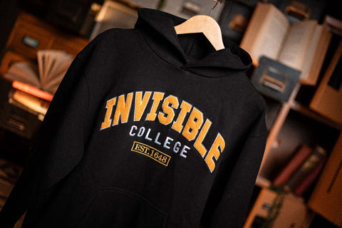 Invisible College Hoodie In Black