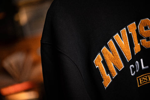 Invisible College Hoodie In Black