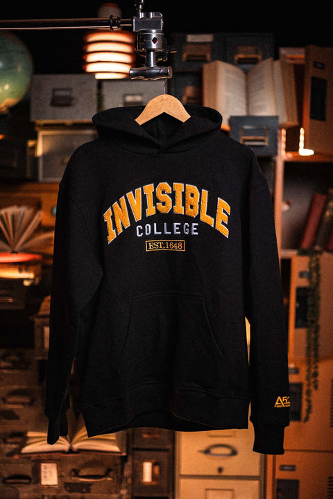 Invisible College Hoodie In Black