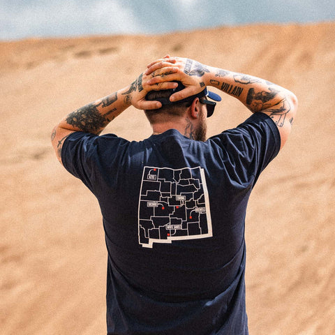 MAJESTIC 12 "Crash Retrieval Team" Tee In Royal Blue