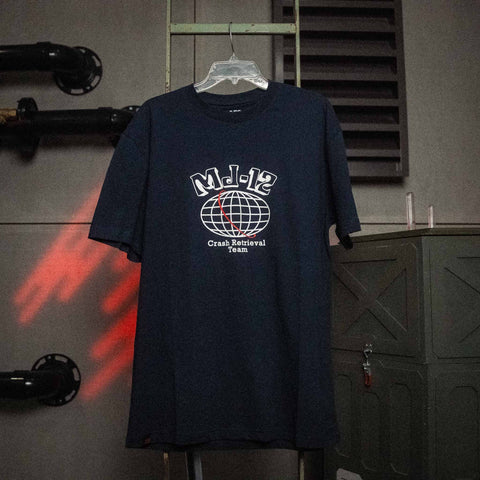 MAJESTIC 12 "Crash Retrieval Team" Tee In Royal Blue