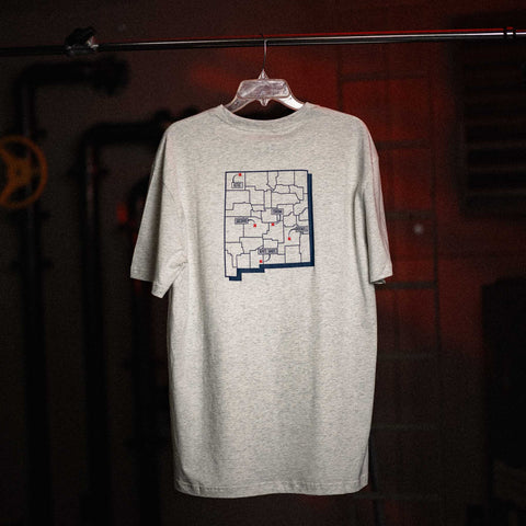 MAJESTIC 12 "Crash Retrieval Team" Tee In Light Heather