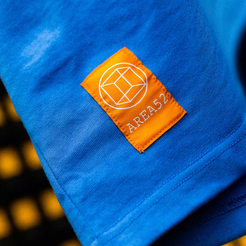 AREA52 "OUT OF BODY" - Long Sleeve - Signal Blue