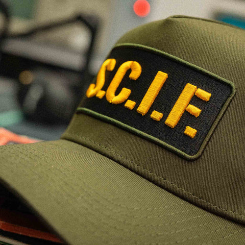 SCIF Snap Back - Army Green