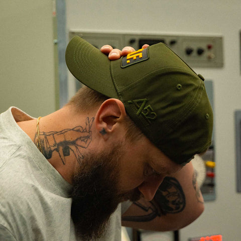 SCIF Snap Back - Army Green