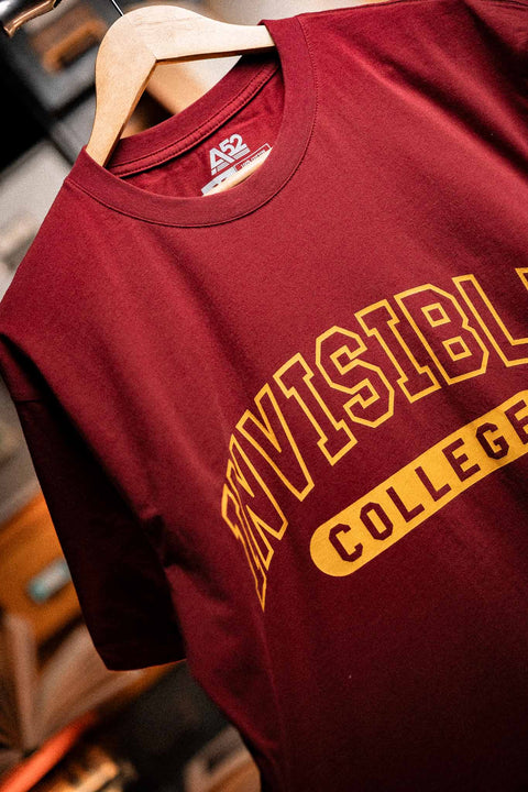 Women's Invisible College Tee In Crimson