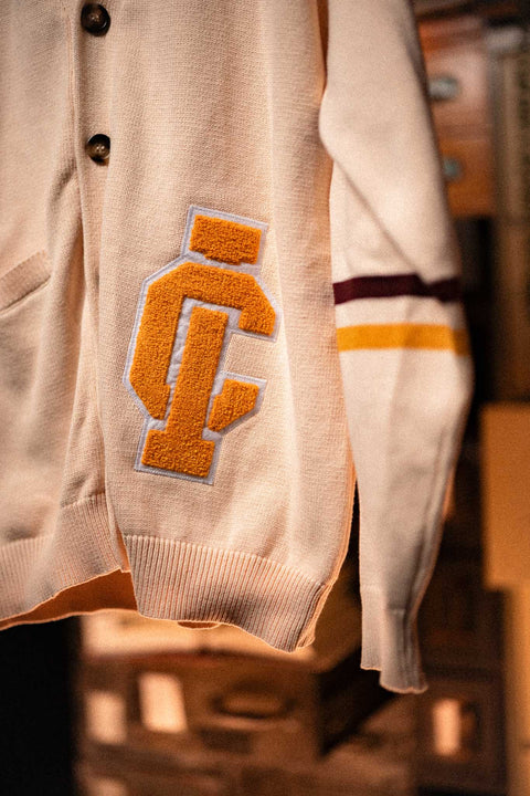 Invisible College Varsity Oversized Cardigan