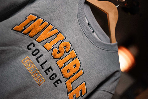 Invisible College Crewneck In Grey