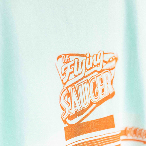 The Flying Saucer Diner Tee In Sky Blue