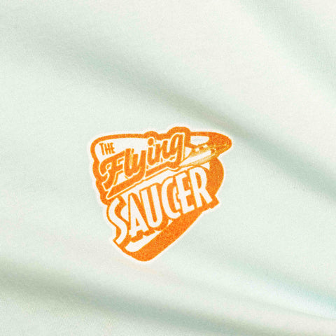 The Flying Saucer Diner Tee In Sky Blue