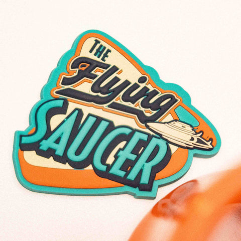 The Flying Saucer Diner Magnet