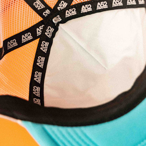 The Flying Saucer Diner Trucker Hat in Sky Blue