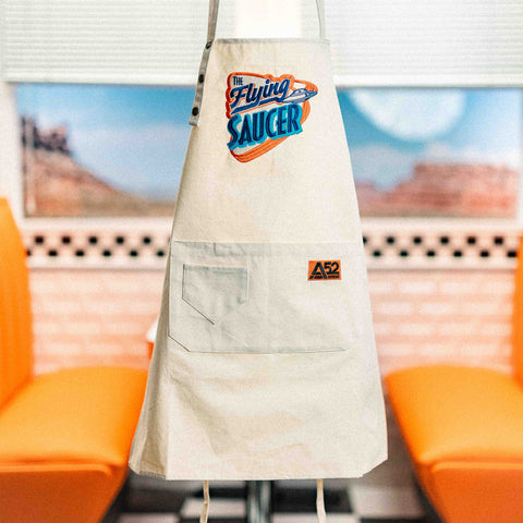 The Flying Saucer Diner Apron