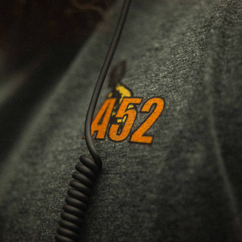 AREA52 "Lacerta" Tee in Charcoal