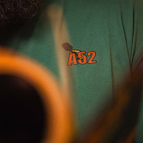 AREA52 "Lacerta" Tee in Eucalyptus