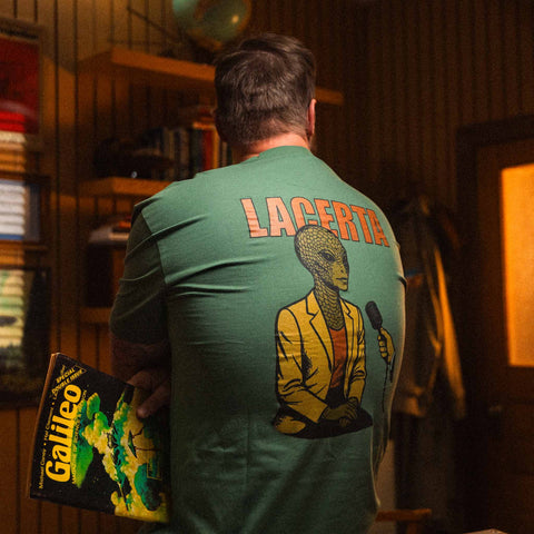 AREA52 "Lacerta" Tee in Eucalyptus