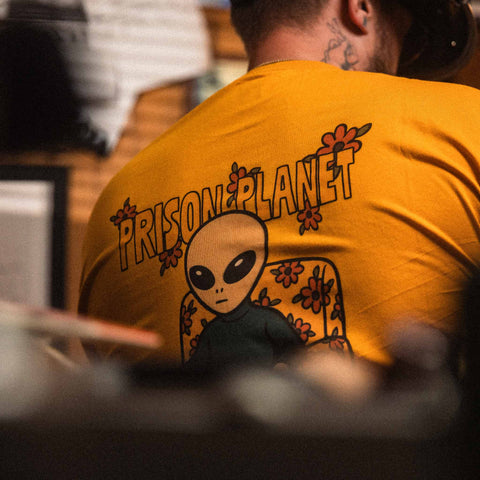 AREA52 "Prison Planet" Tee in Solar