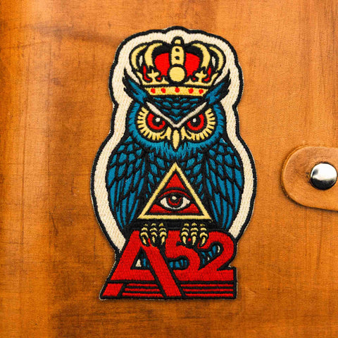 AREA52 Owl Iron-On Patch