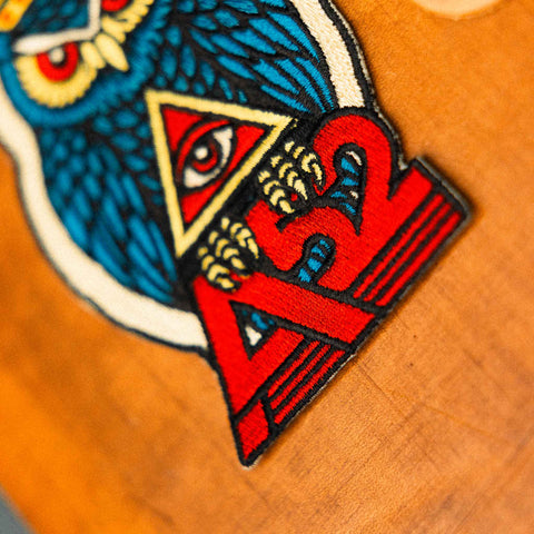 AREA52 Owl Iron-On Patch