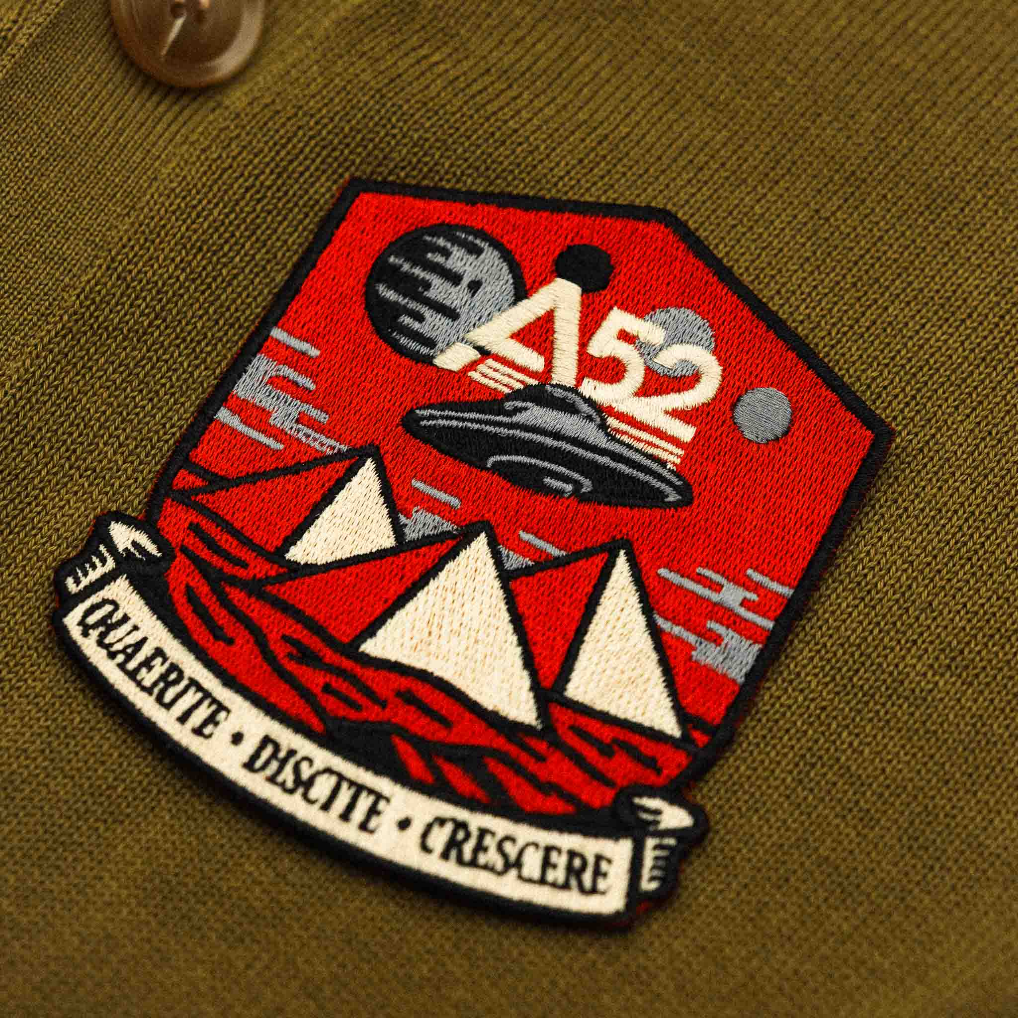 AREA52 Pyramids Iron-On Patch