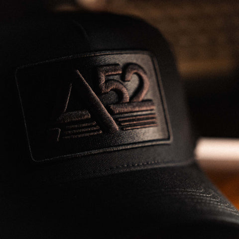 AREA52 All Black Trucker Hat