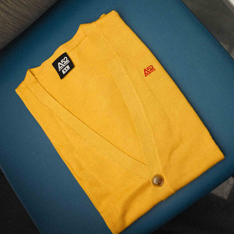 AREA52 Cardigan In Yellow