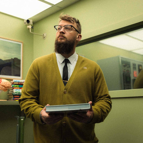 AREA52 Cardigan In Green