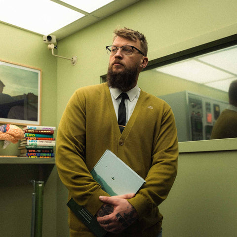 AREA52 Cardigan In Green