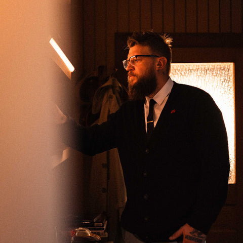 AREA52 Cardigan In Black