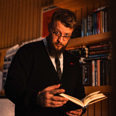 AREA52 Cardigan In Black