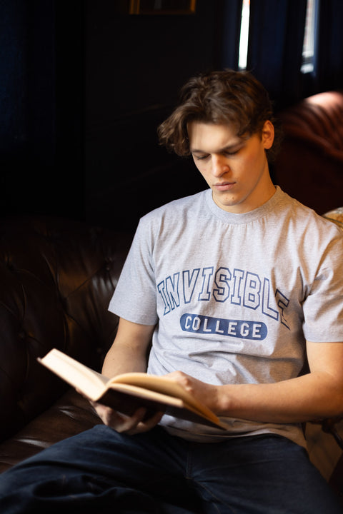 Men's Invisible College Tee In Grey