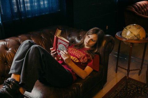 Women's Invisible College Tee In Crimson