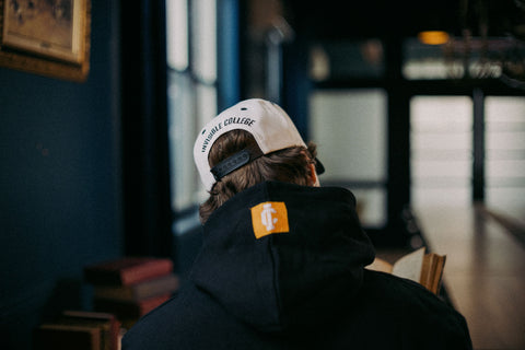 Invisible College Hoodie In Black