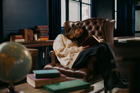 Invisible College Varsity Oversized Cardigan